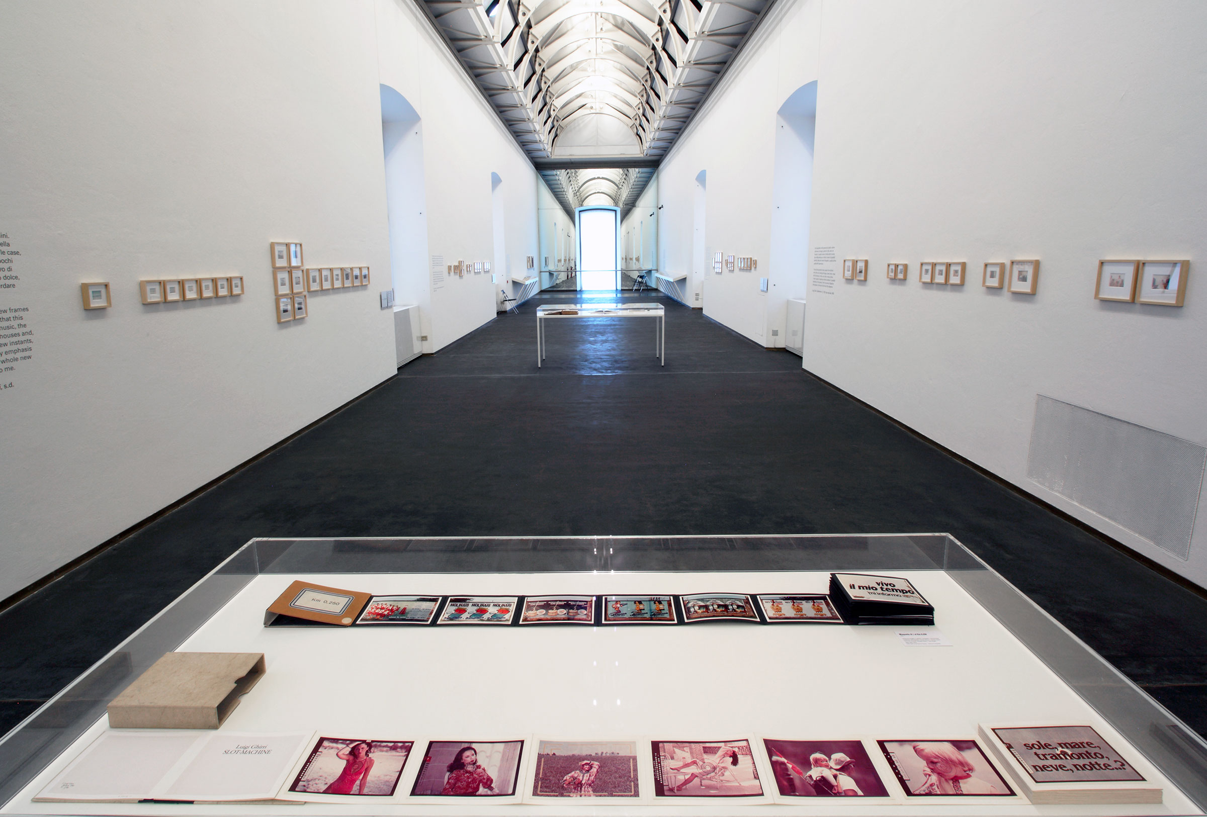 u0022Le scatole viventi / The living boxes. Luigi Ghirri, Project prints. La temperatura mentale della fotografia / The mental temperature of photographyu0022, installation view